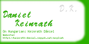 daniel keinrath business card